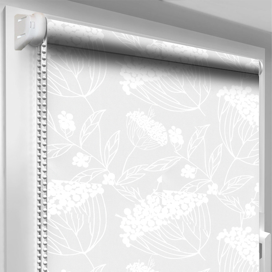 

Рулонная штора DecoSharm В743 Серая 700 х 1700 мм