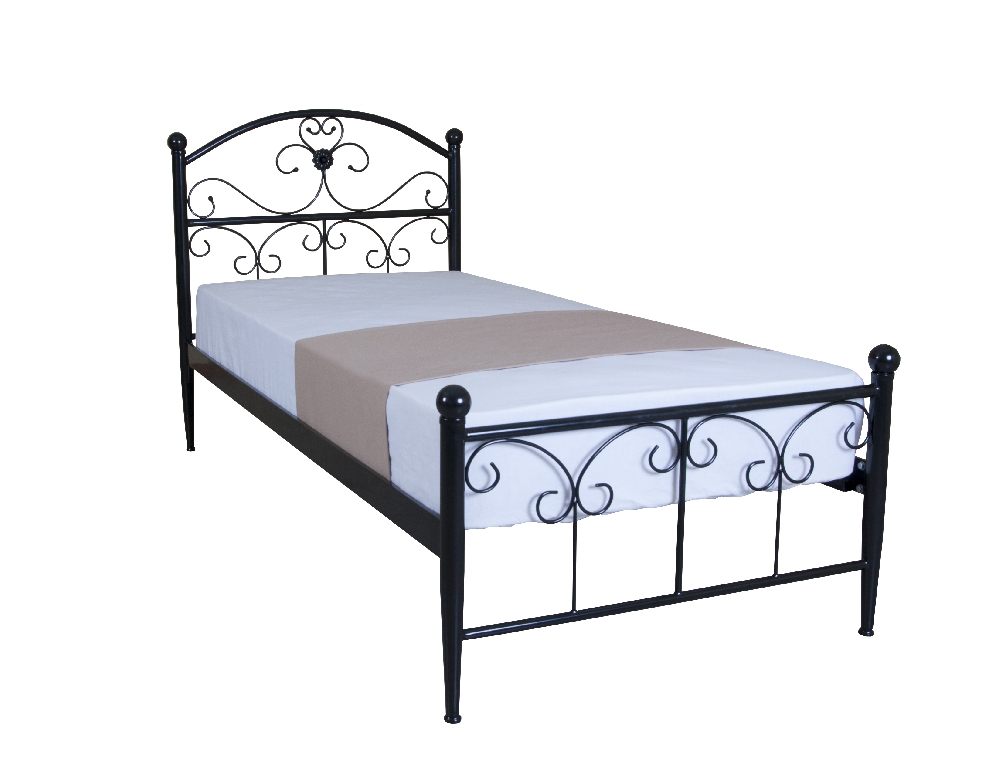 

Кровать MELBI Патриция 90 см x 190 см Черный