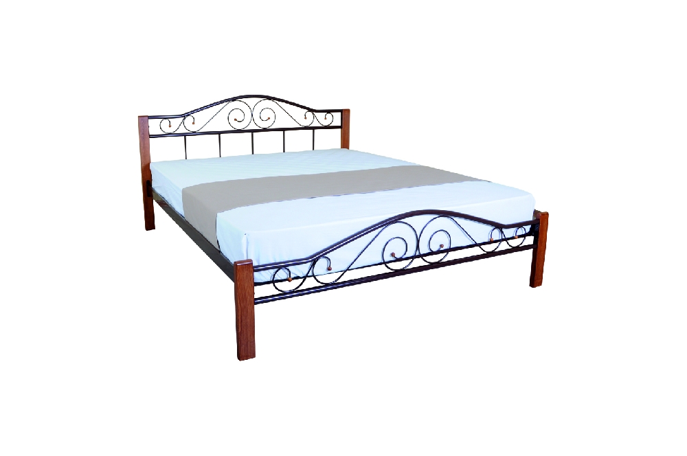 

Кровать MELBI Элис Люкс Вуд 120 см x 190 см Коричневый