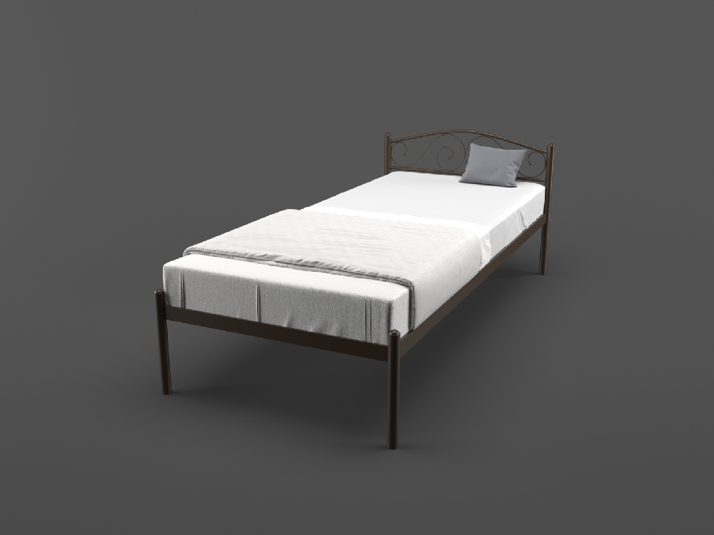 

Кровать MELBI Элис 80 см х 190 см Коричневый
