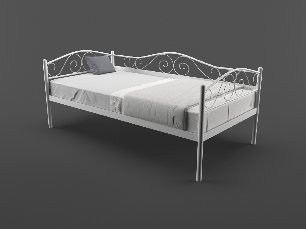 

Тахта MELBI Элис Люкс 90 см x 190 см Белый