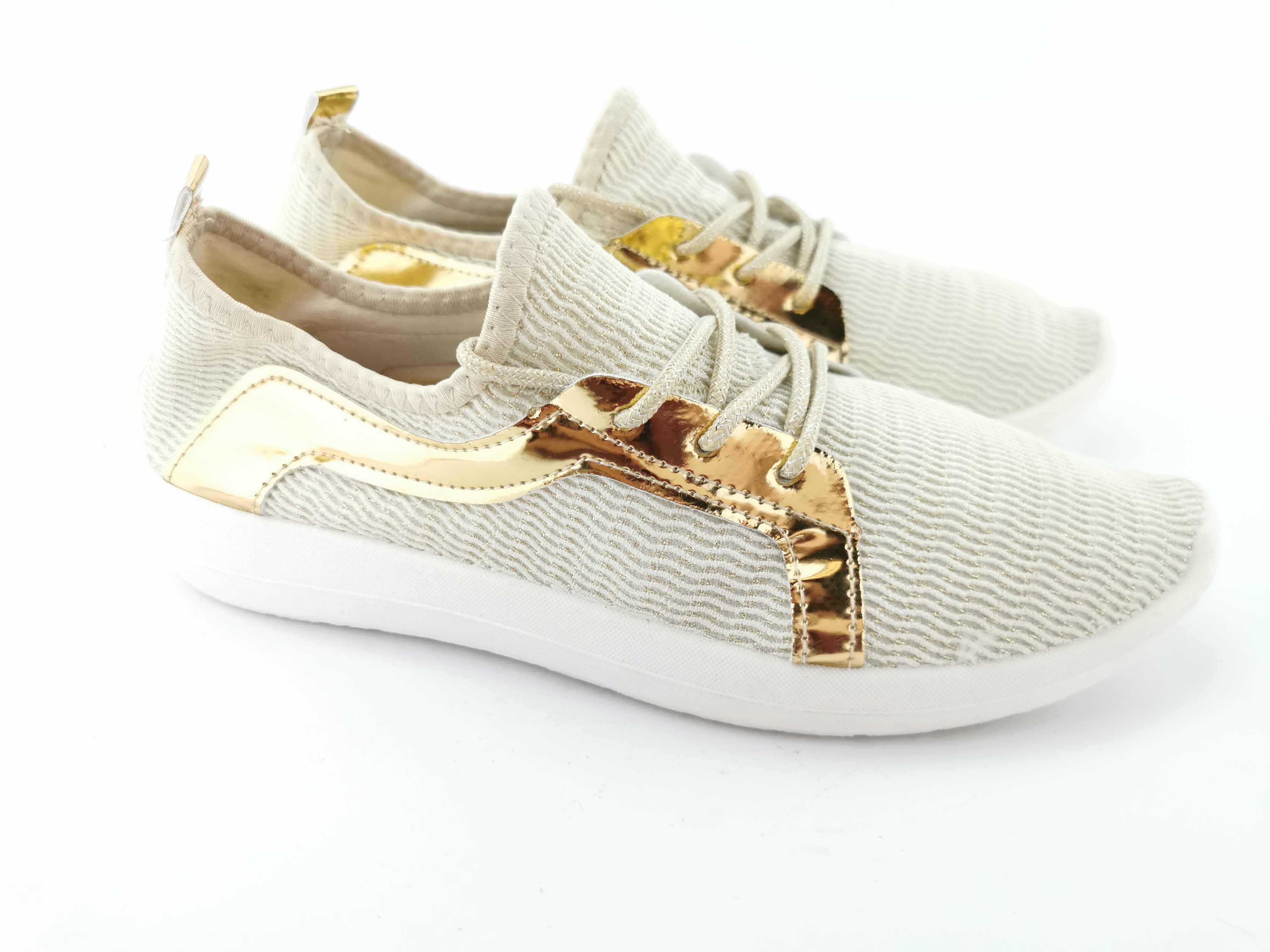 

Кроссовки Violetta 4-482 39 25 см золотистые
