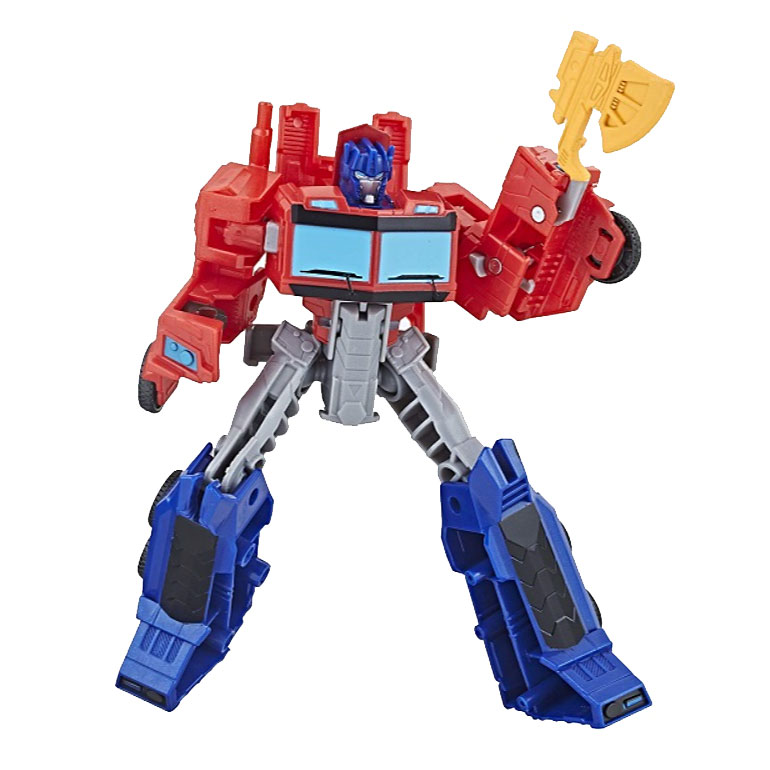 

Фигурка трансформер Кибервселенная Оптимус Прайм 14 см Hasbro 78646-BR-406