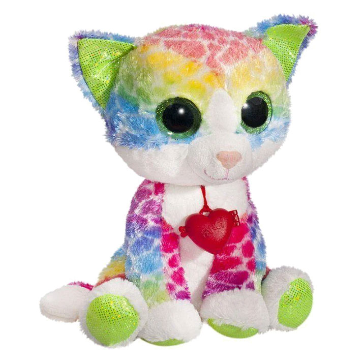 

Мягкая игрушка Глазастик Котик разноцветный 21 см Fancy 84642-BR-533