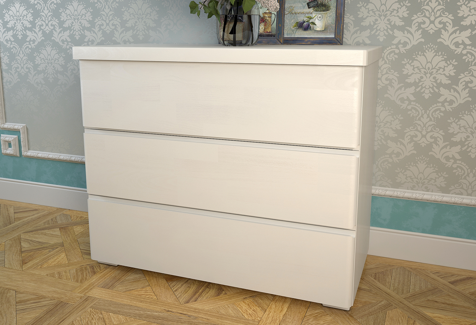 

Комод Arbordrev Регина бук Белый