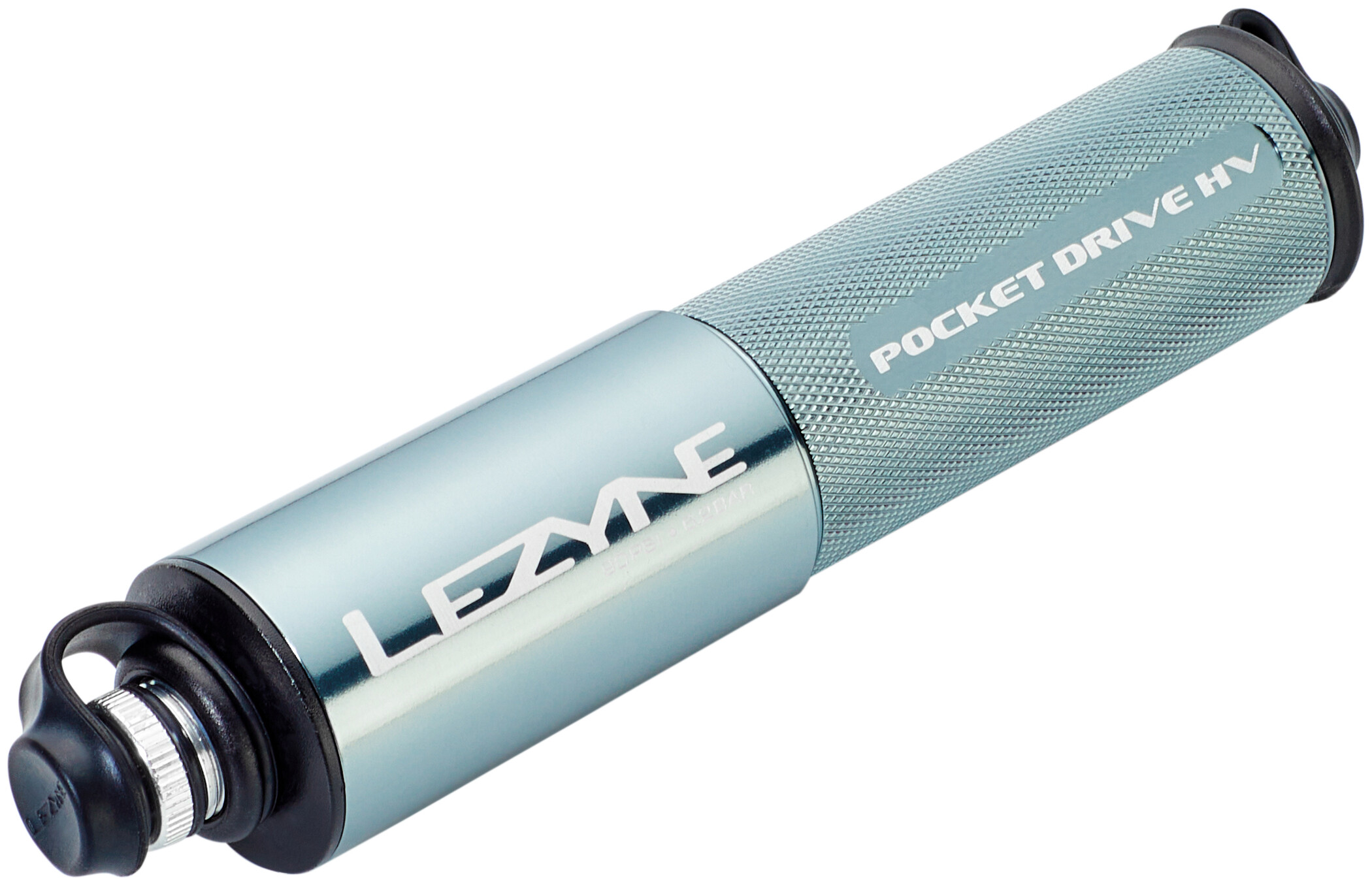 

Велосипедный насос Lezyne Pocket Drive HV CNC Mini Pump light grey gloss