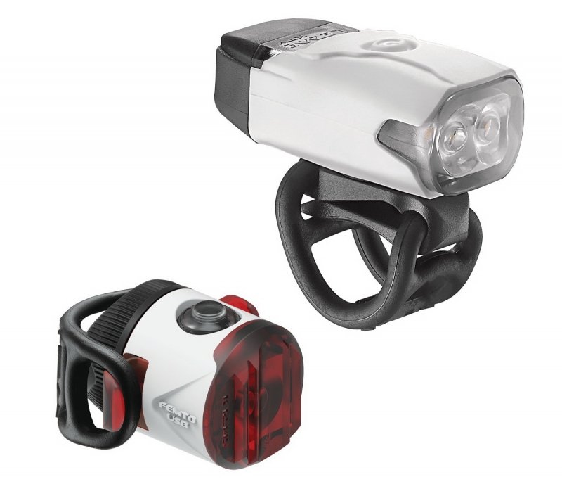 

Комплект мигалок Lezyne KTV Drive / Femto USB Drive белый