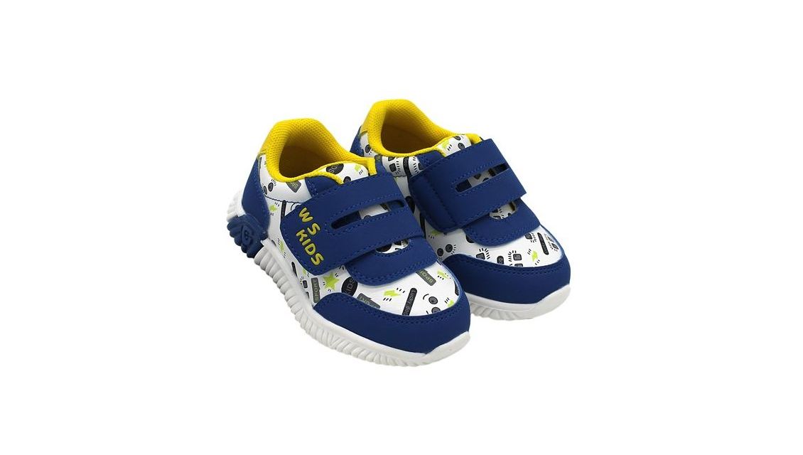 

Кроссовки Weestep 21(р) сине-белые на липучках. (R270-023)