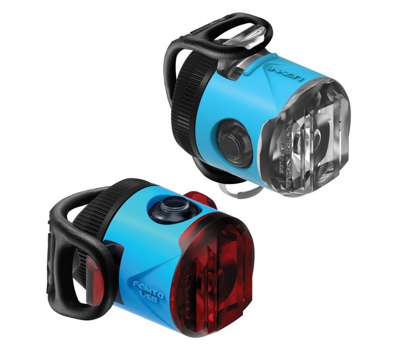 

Комплект мигалок Lezyne Femto USB Drive Pair синий