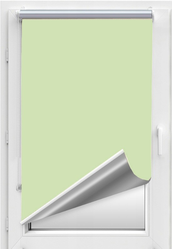 

Ролета Roll Star 100x200 см ВО Блэкаут солнцеотражающая Мятная (7085)