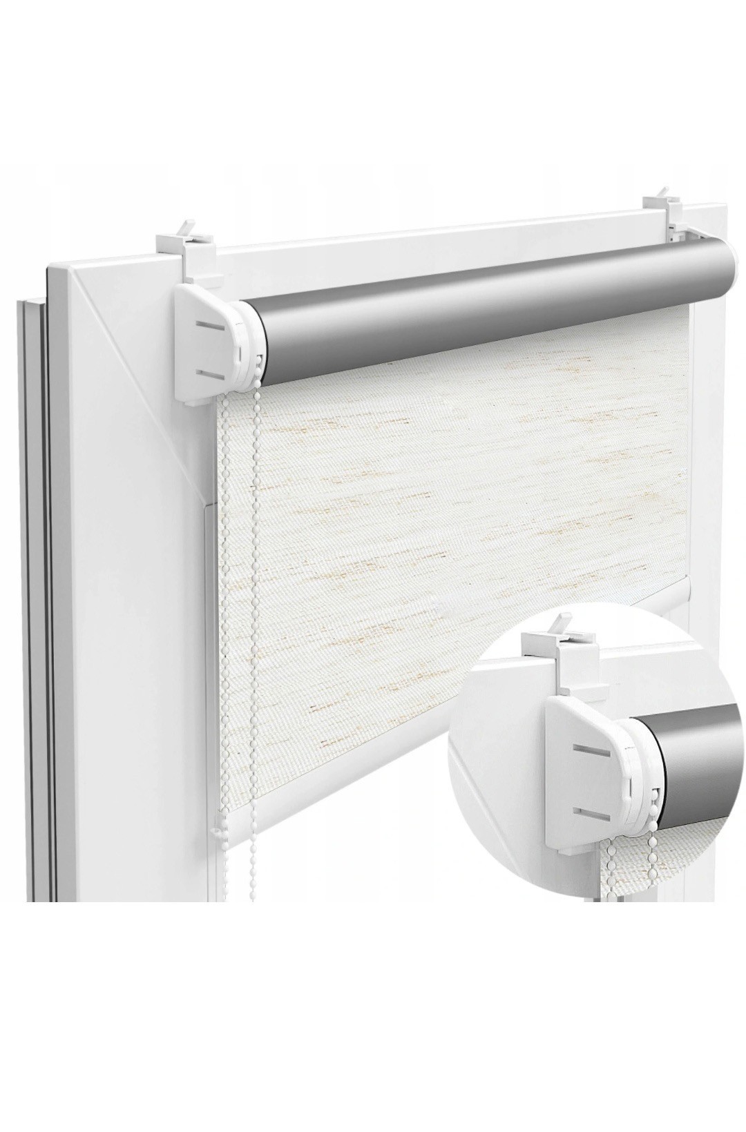 

Ролета Roll Star 125x200 см ВО Блэкаут солнцеотражающая Лен (7089)