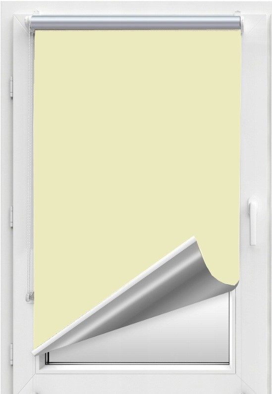 

Ролета Roll Star 162.5x200 см ВО Блэкаут солнцеотражающая Ваниль (7086)