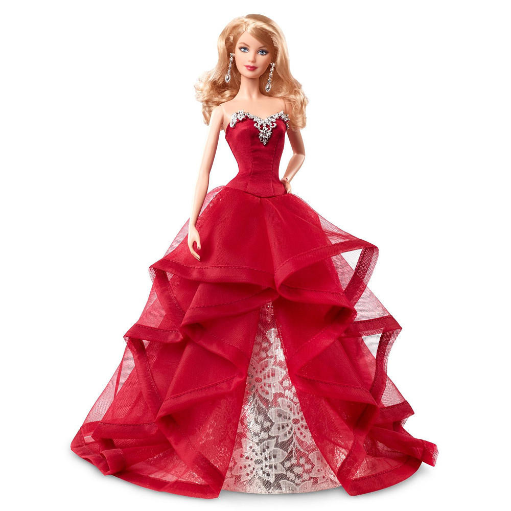 

Коллекционная кукла Barbie Праздничная 2015 (CHR76)