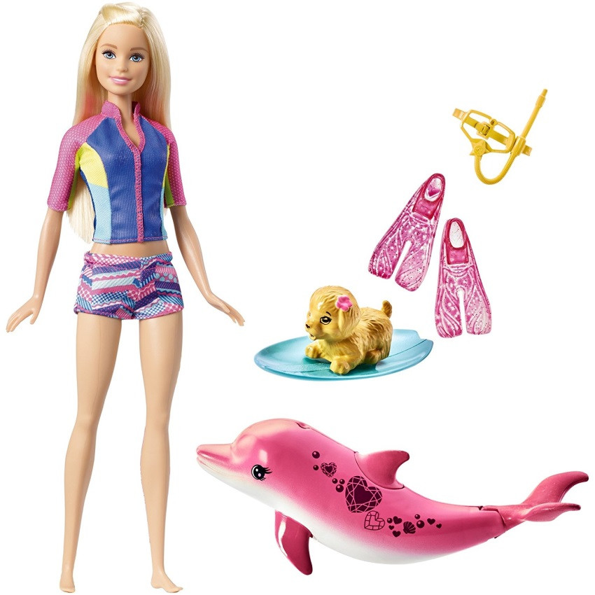 

Игровой набор Barbie Подводное плаванье Магия Дельфинов (FBD63)