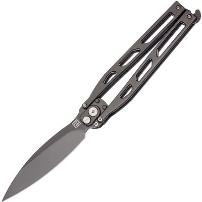 

Нож Artisan Kinetic Balisong, D2, G10 Curved black (1823PL-BKC)