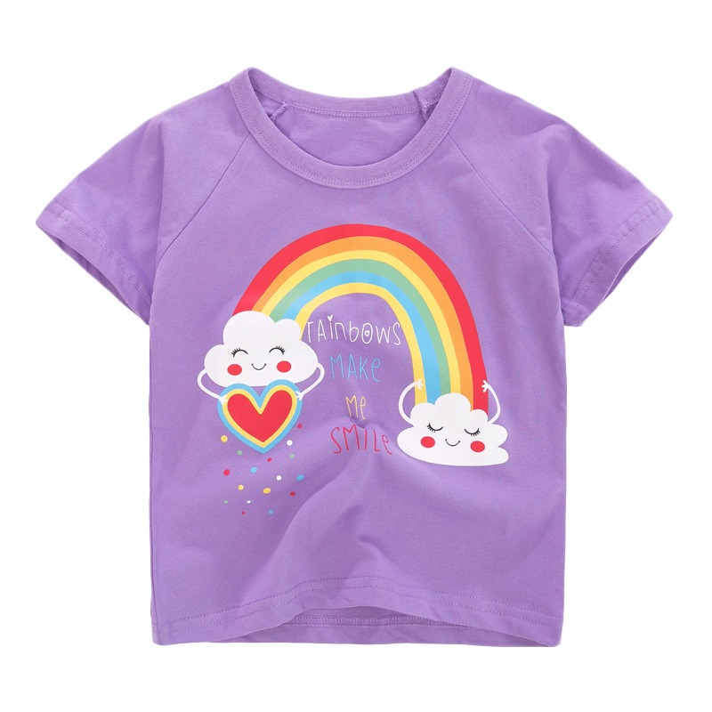 

Футболка для дівчинки Smiling cloud Little Maven (128 / 7 років) Фіолетовий