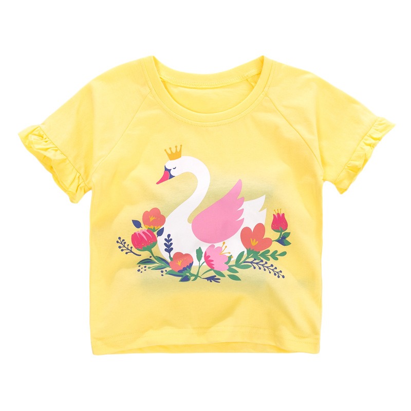 

Футболка для девочки White swan Little Maven (98 / 3 года) Желтый
