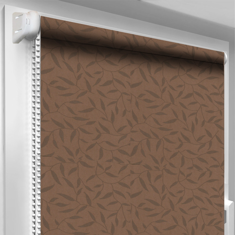 

Рулонная штора DecoSharm В719 Коричневая 1200 х 1700 мм