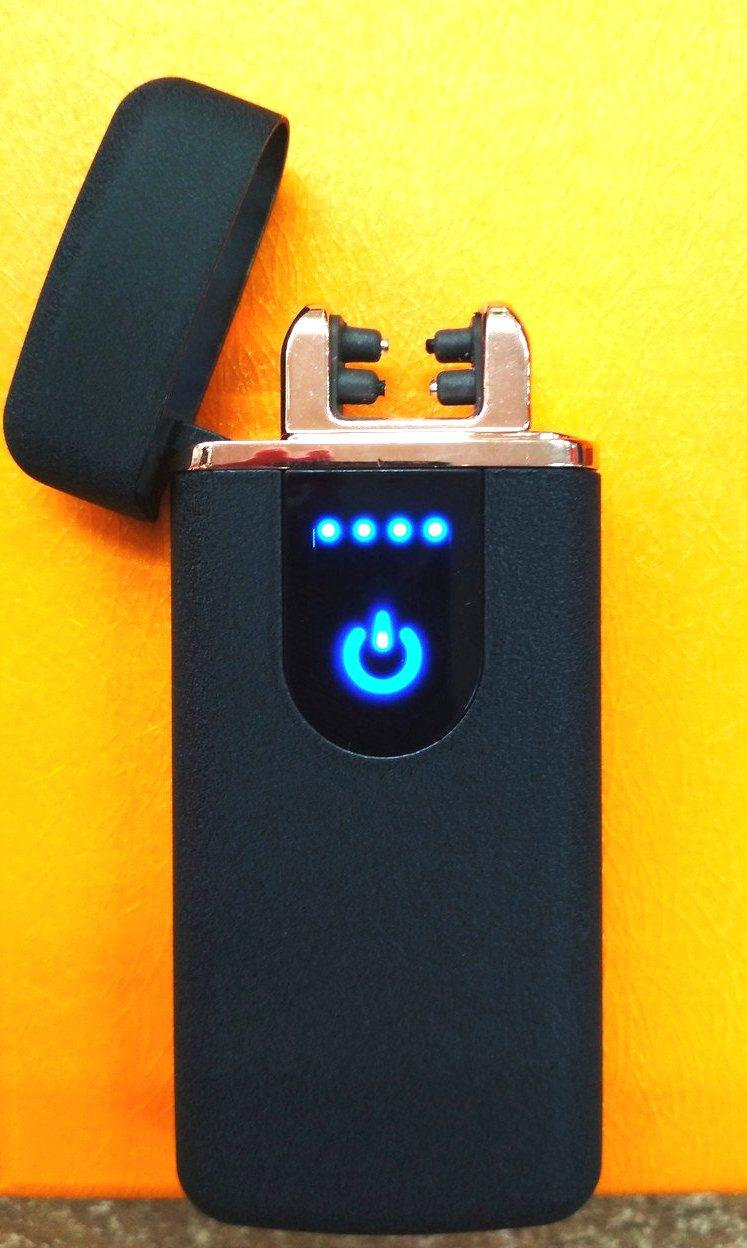 

Зажигалка электроимпульсная двойной дуги Lighter 5409 с зарядкой от USB
