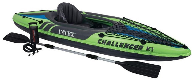 

Надувная лодка-байдарка CHALLENGER K1 KAYAK (Intex 68305) 247 x 76 x 38см