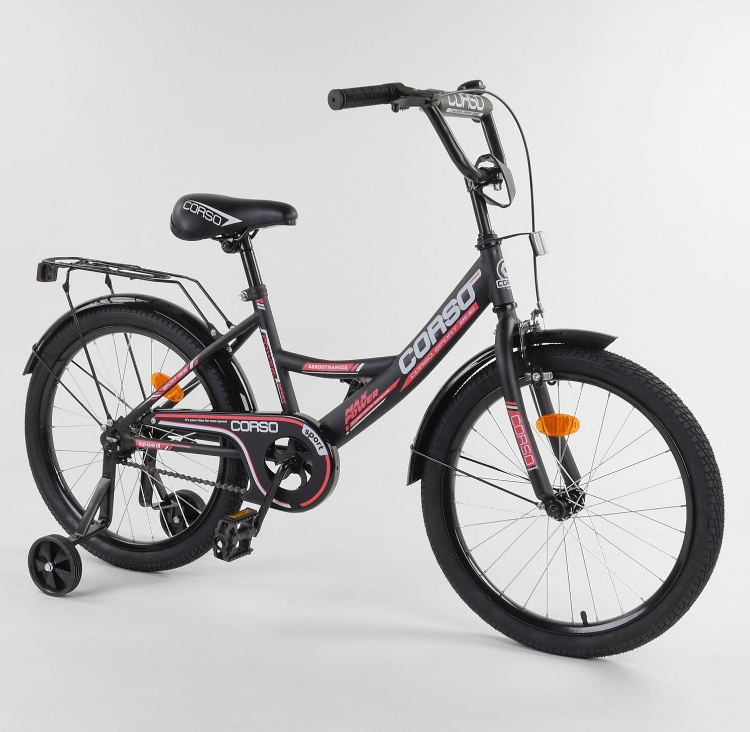 

Велосипед Corso 20" Max Power CL-20596 Black (CL-20596)