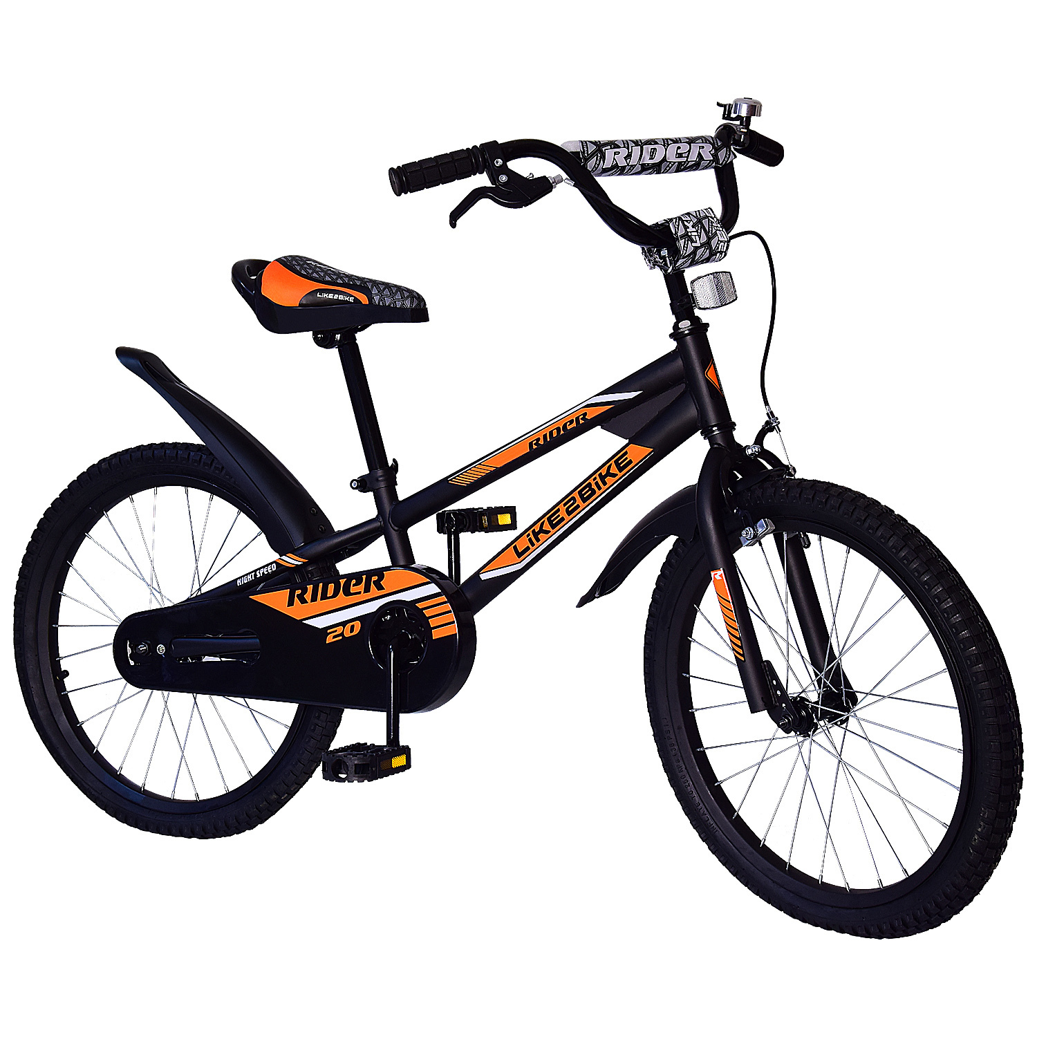 

Велосипед Like2bike 20" Rider Black (212016)