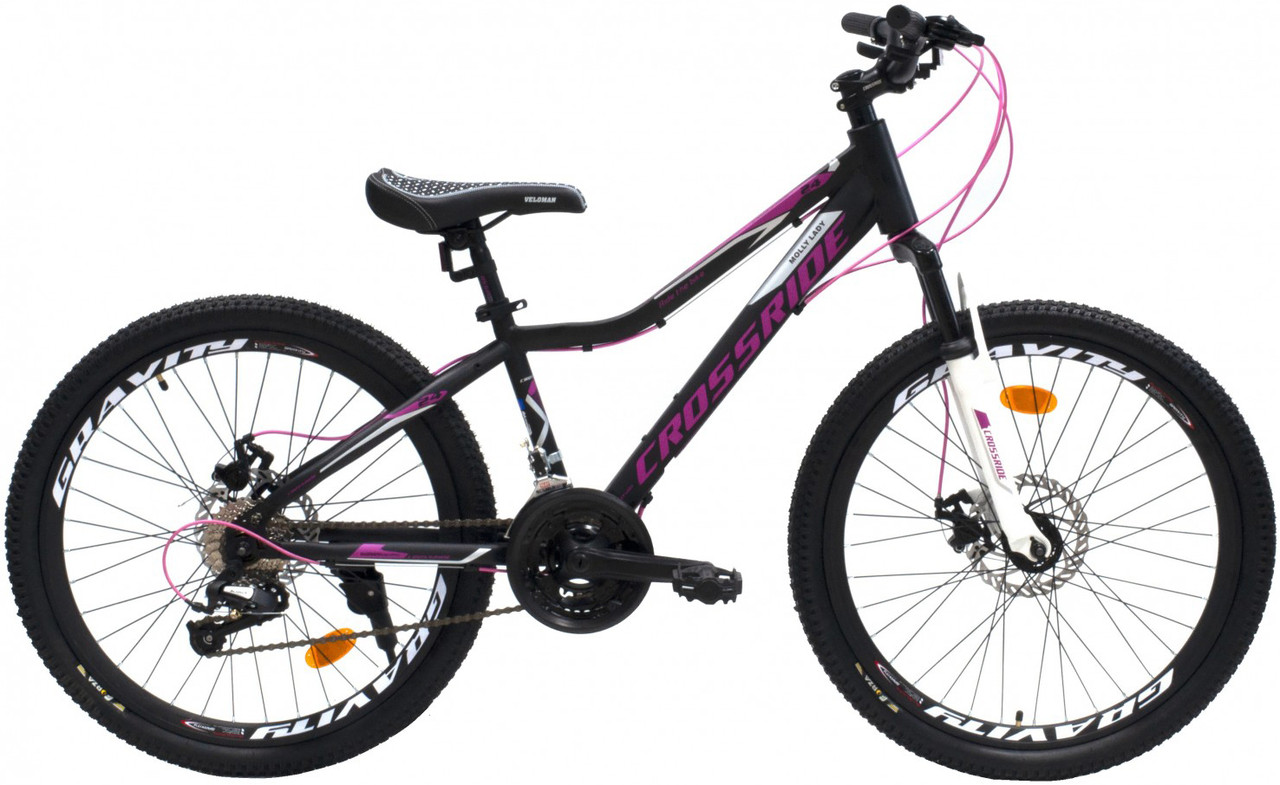 

Велосипед 24” CROSSRIDE BLAST MOLLY LADY Черный подростковый