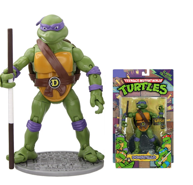 

Фигурка TMNT Черепашки-ниндзя - Донателло Классическая игрушка 15 см 34 точек артикуляции