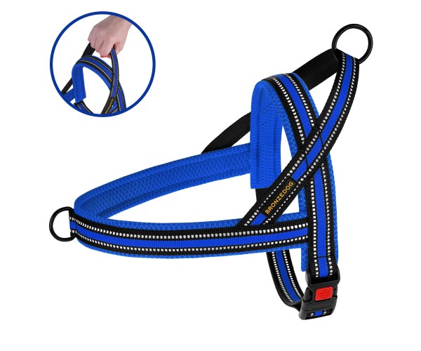 

Шлея для Собак BronzeDog Mesh Скандинавская Синяя 32-38 см (81102)