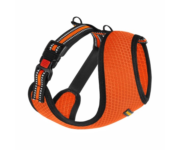 

Шлея для Мелких Пород Собак BronzeDog Mesh Оранжевая 35-38 см (84204)