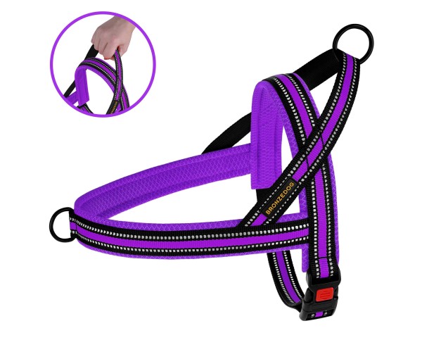 

Шлея для Собак BronzeDog Mesh Скандинавская Фиолетовая 54-68 см (81307)