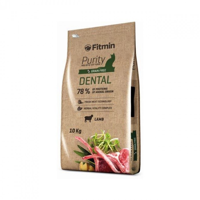 

Сухой корм для кошек (проф. зубного налета) Fitmin Purity Dental 10 кг