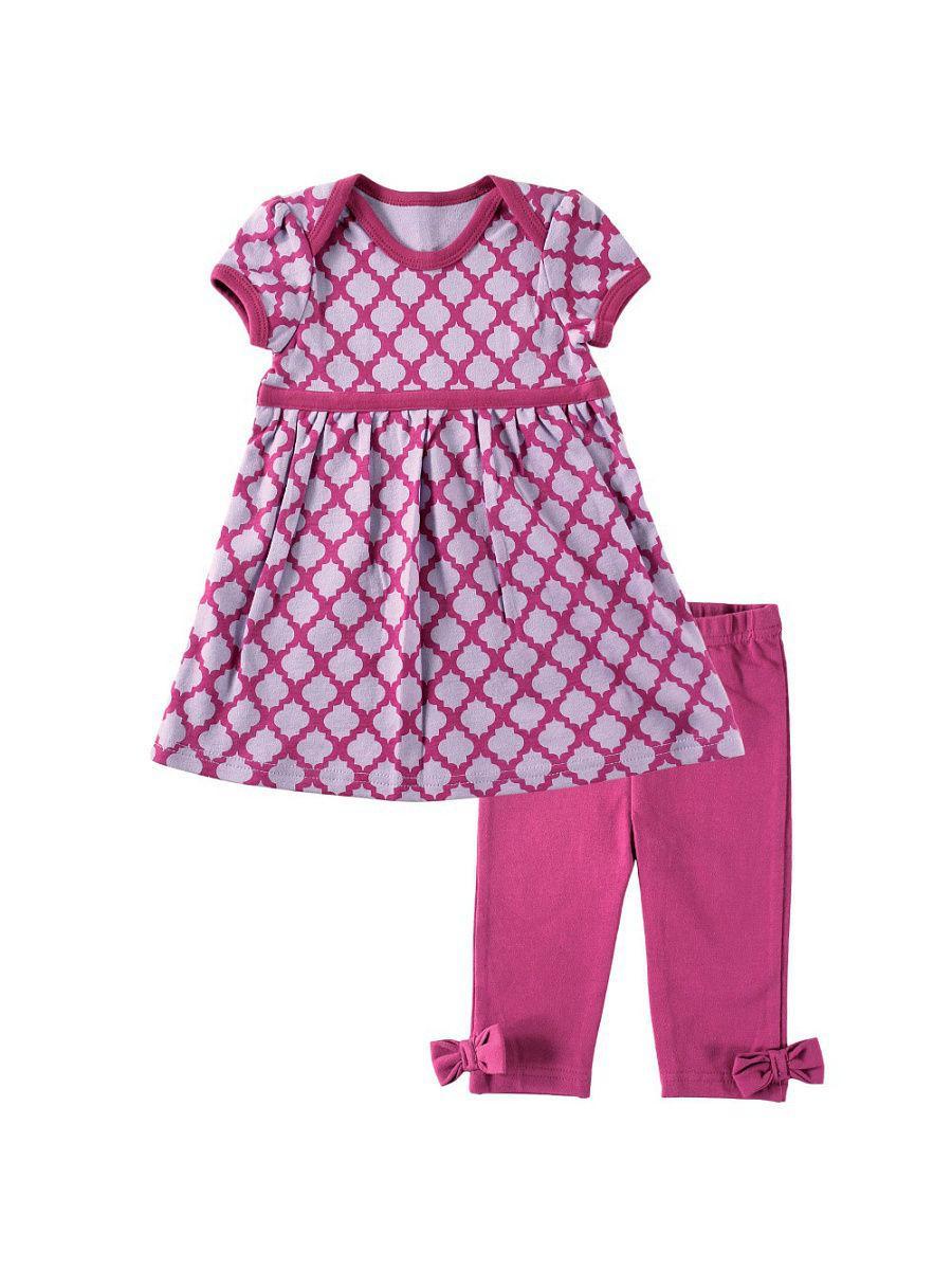 

Комплект 2 в 1 Baby Hudson Детский Трикотажный 72 см Фиолетовый-Сиреневый 50539