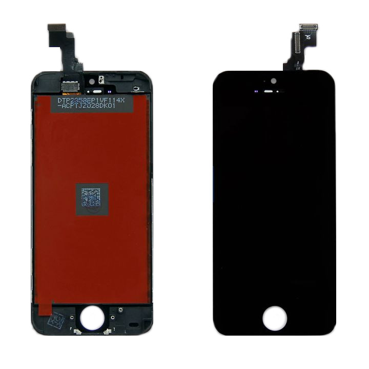 

Дисплей iPhone 5C черный (LCD экран, тачскрин, стекло в сборе) Original PRC