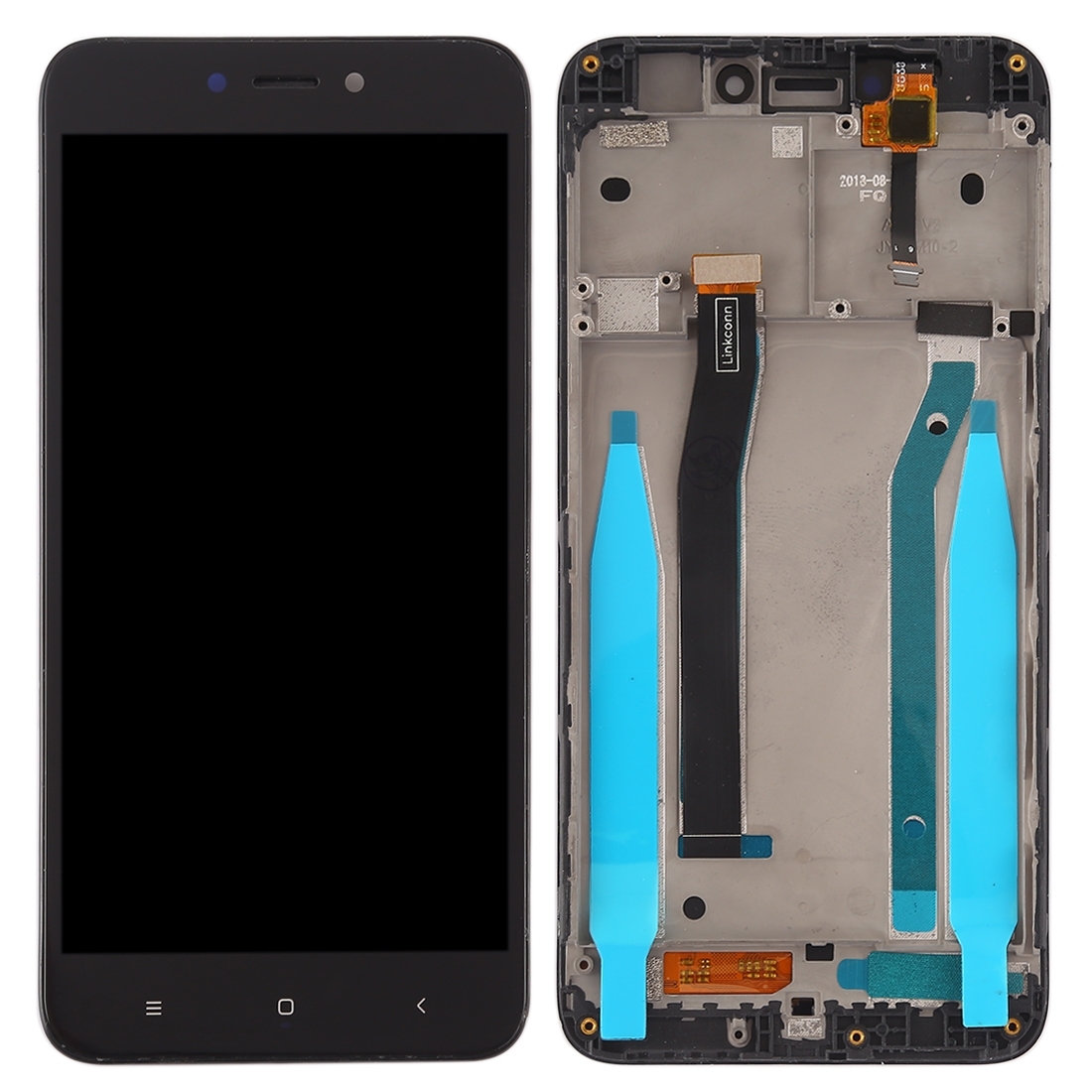 

Дисплей для Xiaomi Redmi 4X черный (LCD экран, тачскрин, рамка, стекло в сборе) High Copy