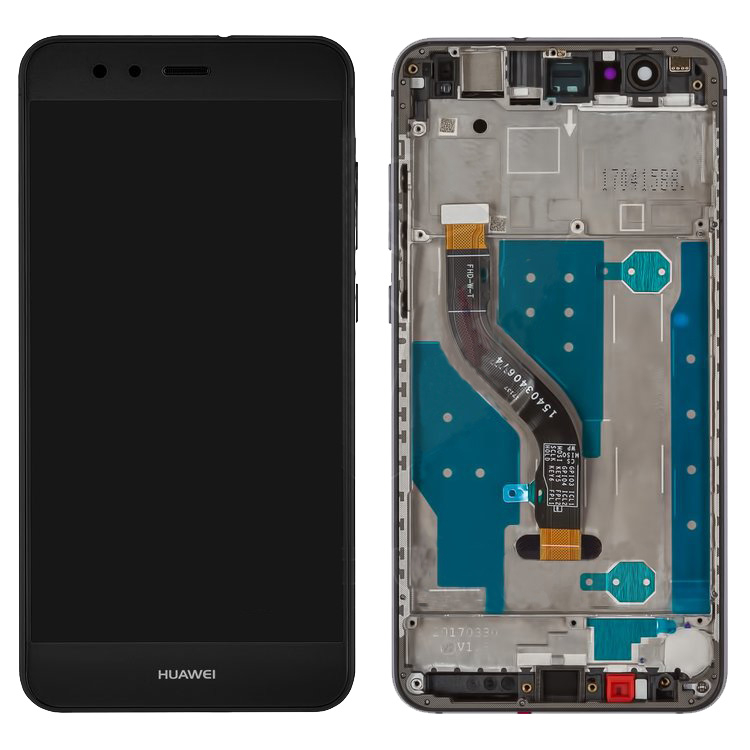 

Дисплей для Huawei P10 Lite черный (LCD экран, тачскрин, стекло, рамка в сборе) High Copy