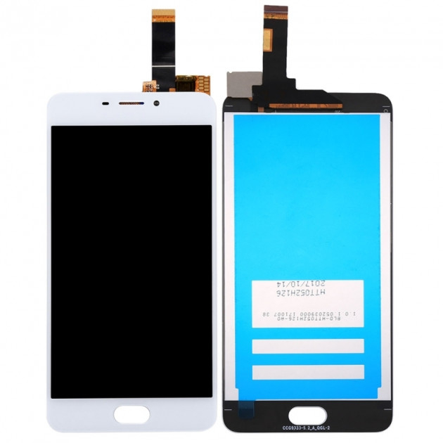 

Дисплей для Meizu M6 белый (LCD экран, тачскрин, стекло в сборе) High Copy