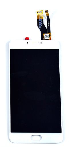 

Дисплей для Meizu M3 Note (М681Н) белый (LCD экран, тачскрин, стекло в сборе) High Copy