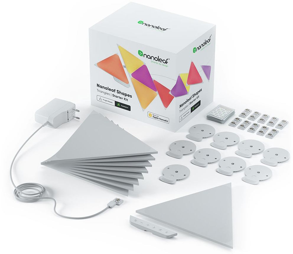 

Умная система освещения Nanoleaf Shapes Triangles Starter Kit - 9 шт.