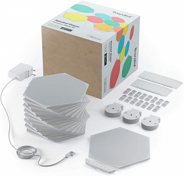 

Умная система освещения Nanoleaf Shapes - Hexagon Starter Kit - 15 шт.