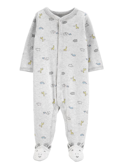 

Коттоновый человечек для мальчика 6356 Carters 3 мес Серый 45932