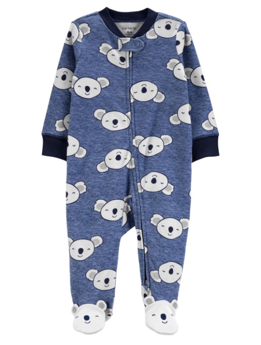 

Коттоновый человечек для мальчика 6357 Carters 9 мес Синий 45934