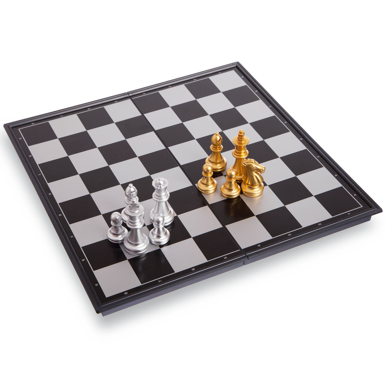 

Настольная игра шахматы пластиковые на магнитах Zelart Chess Tactic 3810 (24x24 см)