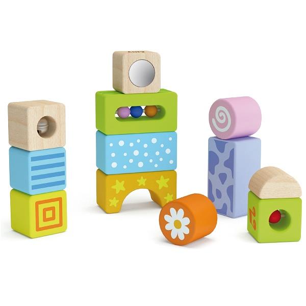

Набор строительных блоков Viga Toys "Погремушки" (50682)