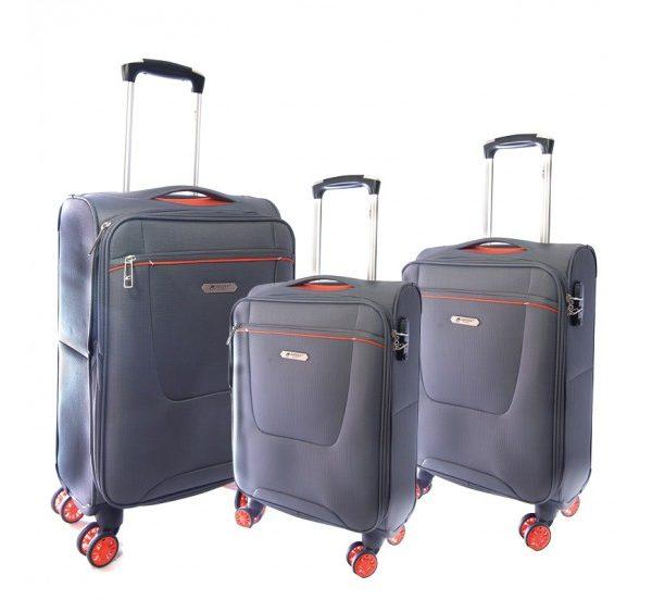 

Чемоданы Airtex 825 набор 3 шт графит (500233)