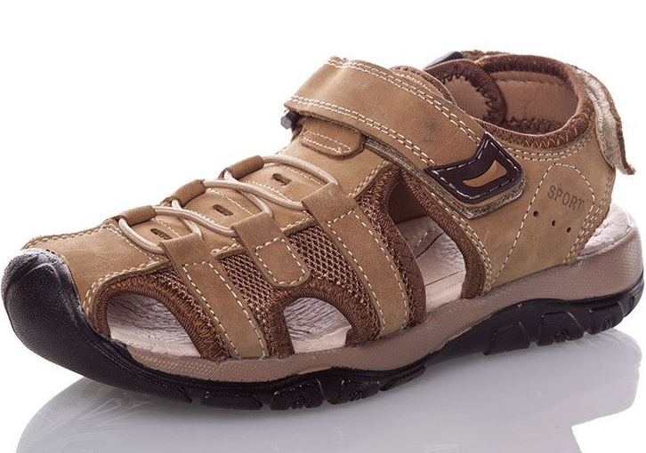 

Кожаные сандалии EeBb 9086-beige 32 Бежевый