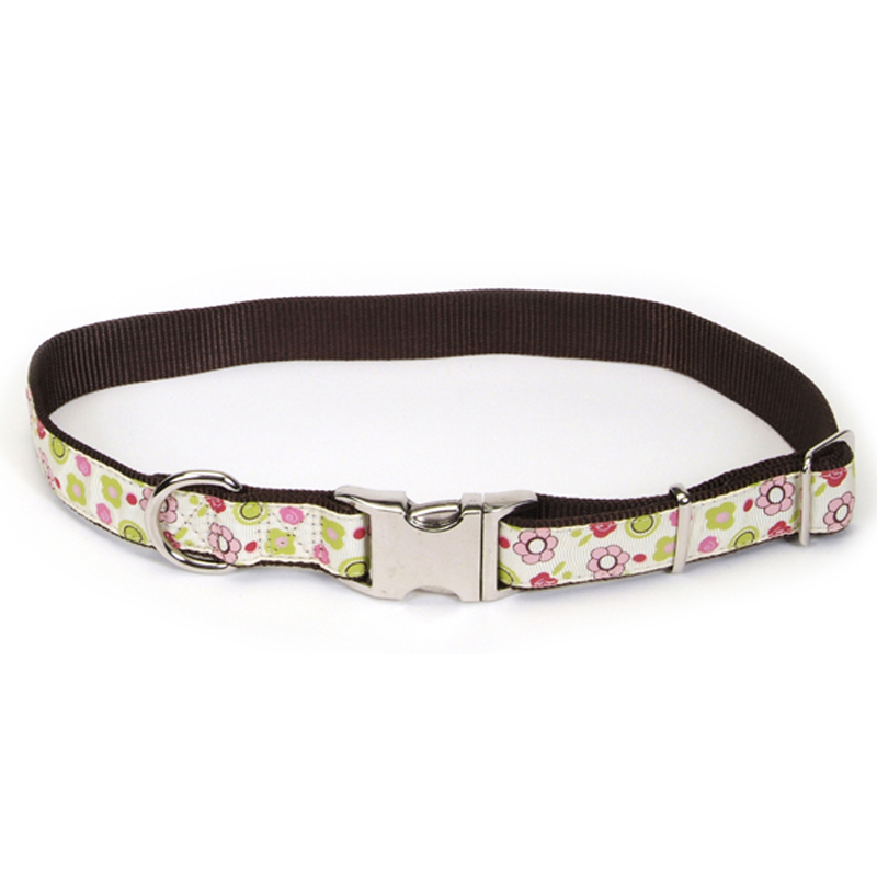 

Pet Attire Ribbon ошейник для собак 45 x 1.6 см цветы роз Coastal BGL-ZB-CO-224