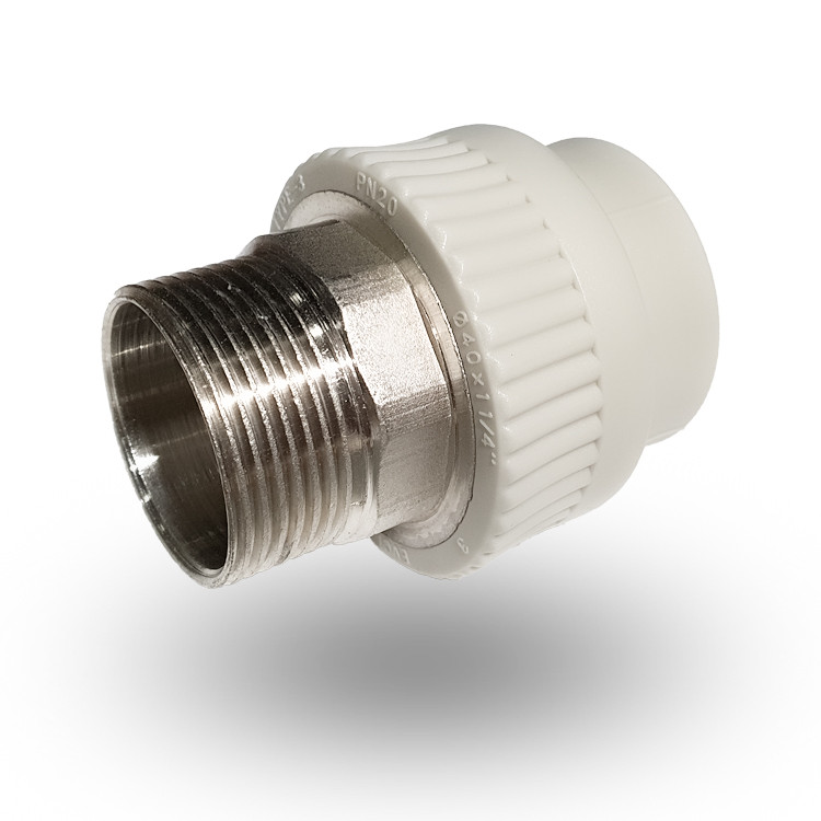 

Муфта полипропиленовая под ключ с внешней резьбой PP- R 63, 2"