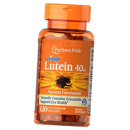 

Лютеин и Зеаксантин, Lutein 40 with Zeaxanthin, Puritan's Pride 120гелкапс (72367016)