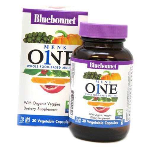 

Мультивитамины для мужчин, Men's One Whole Food-Based Multiple, Bluebonnet Nutrition 30вегкапс (36393099)